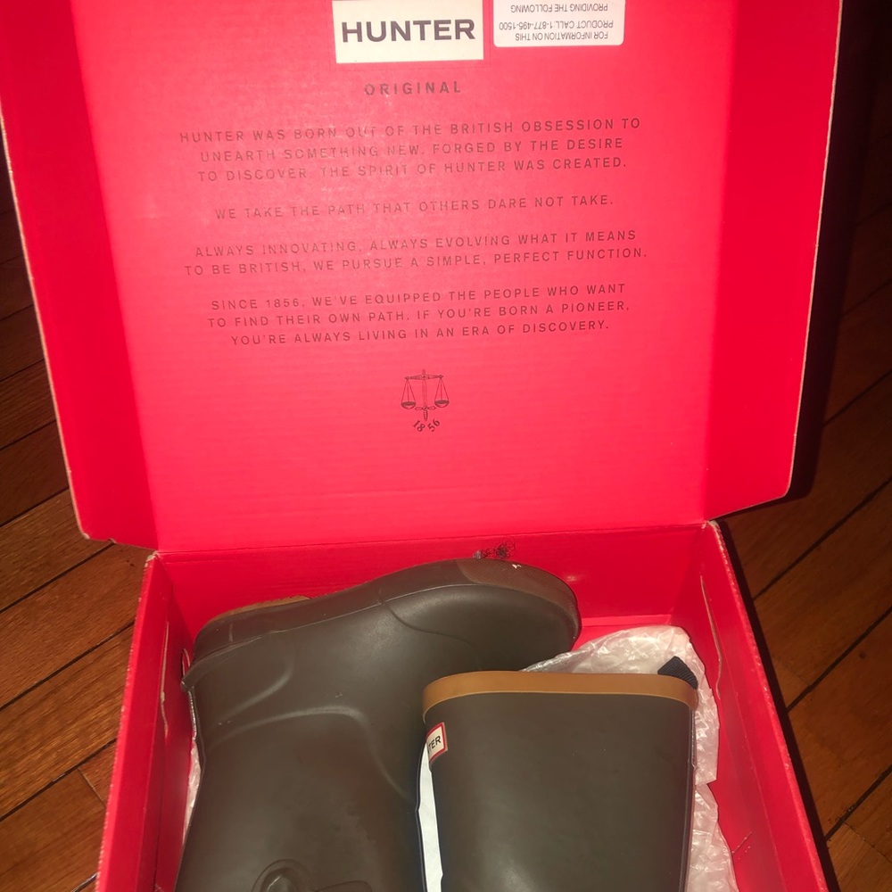 Hunter kids rain boots